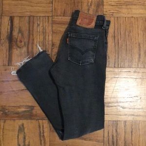 Black Levi’s 505c (Orange Tab)